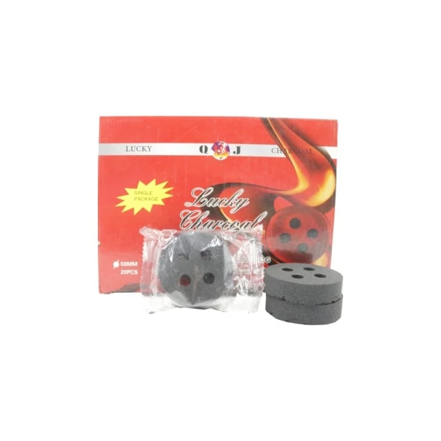 50mm Black Quick-lighting Shisha Charcoal